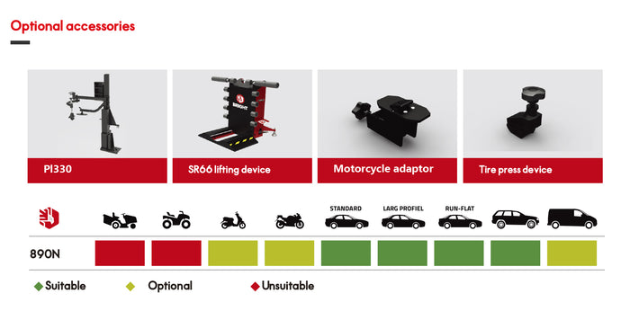 890N| TIRE CHANGER