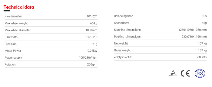 CB910GB|Wheel Balancer