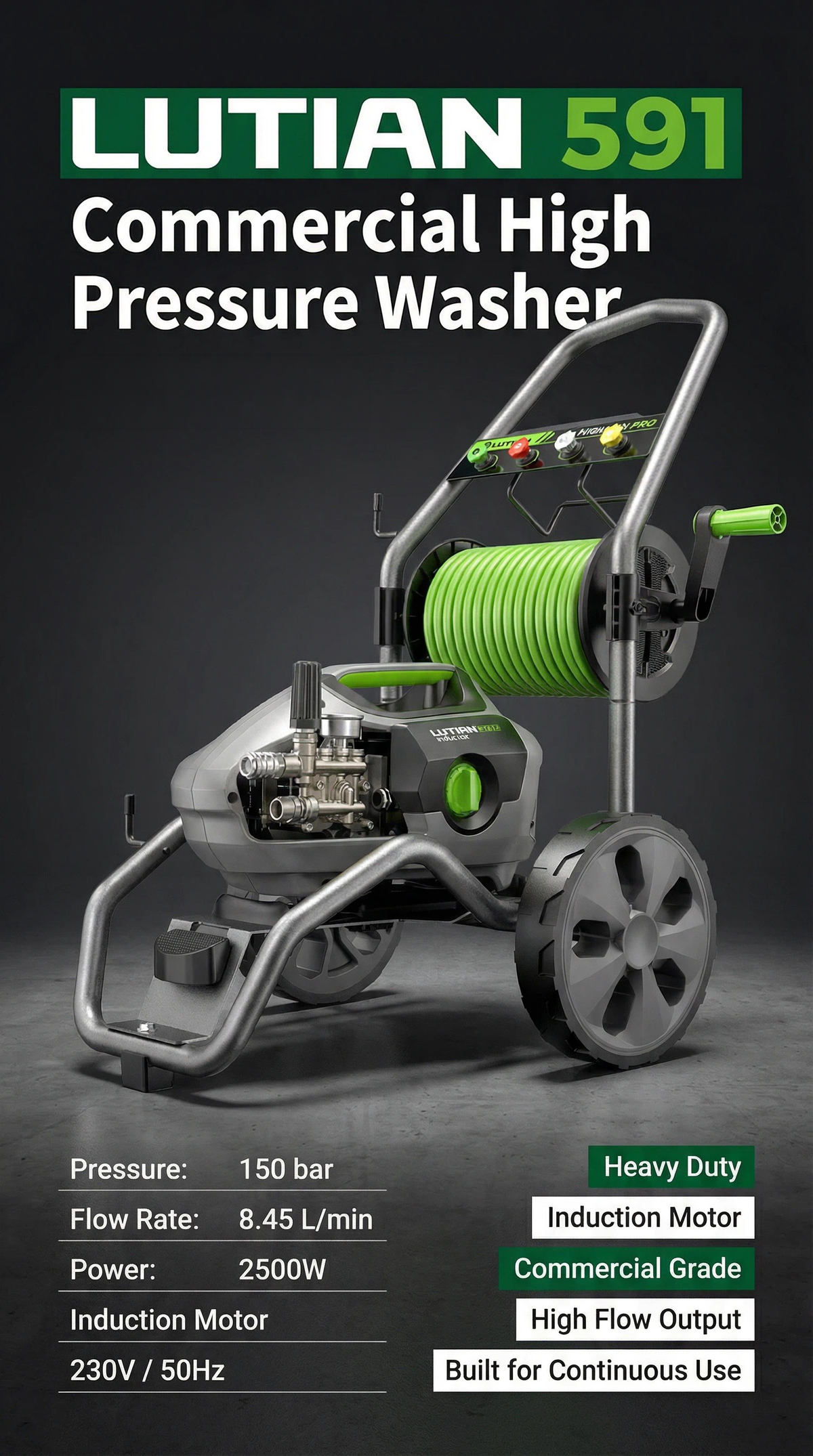 LUTIAN LT591B High Pressure Washer