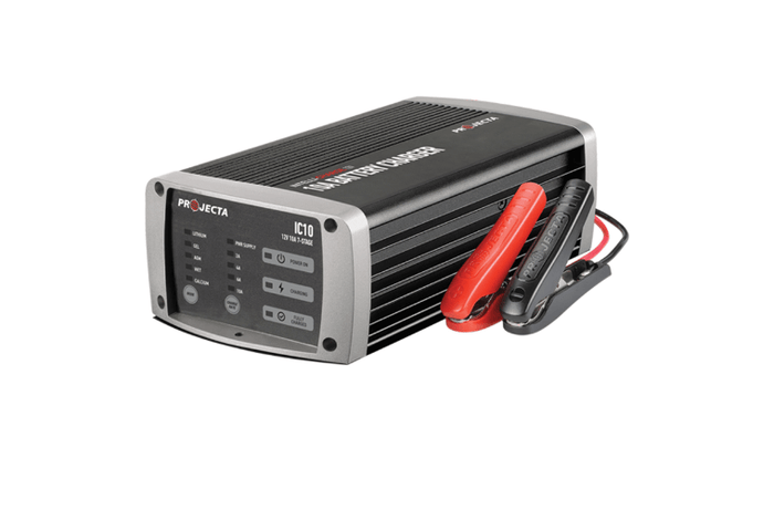 PROJECTA IC10 12V Automatic 10 Amp 7 Stage Battery Charger Multi Chemistry Lithium