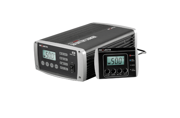 PROJECTA IC50 12V Automatic 50 Amp 7 Stage Battery Charger Multi Chemistry Lithium