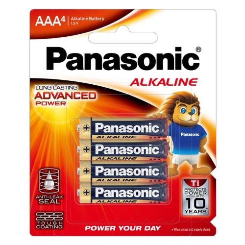 Panasonic AAA Battery Alkaline (4pk)