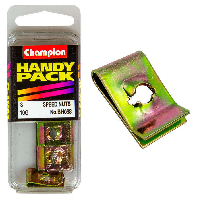 Champion 10G x 13/16in x 1/2in Speed Nut