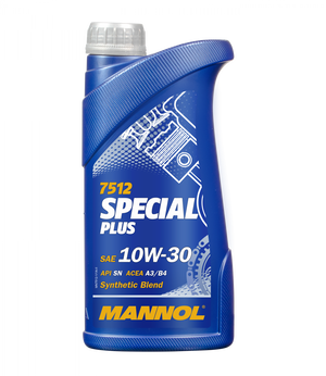 MANNOL 7512 1L SEMI SYN SPECIAL PLUS 10W-30 API SN/CF ESTER