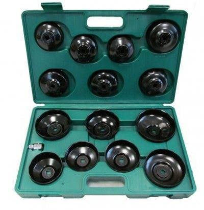 MANNOL 9312 Oil filter wrench set (15pc)