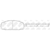 TECHSTOP DB1328= PN1237 Front Pads Toyota Hino