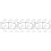 NHC790 =PN4258 Front Pads For Honda Isuzu