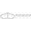 NHC848 =PN0163 Front Pads For Ford Mazda