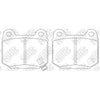 NHC1331 =PN0226 Rear Pads For Mitsubishi Nissan Subaru