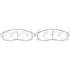 NHC781 =PN2824 Front Pads For Mitsubishi Nissan