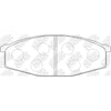 NHC373 =PN2132 Front Pads For Nissan