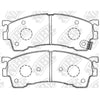 TECHSTOP DB1255= PN5239 Front Pads For Ford Mazda