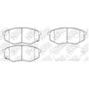 TECHSTOP DB2072= PN0704 Front Pads For Hyundai Kia