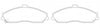 RDA RDX2073SM= PN0613 Front Pads For Chevrolet