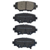 TECHSTOP DB2331= PN25004 Rear Pads For Mazda