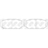 TEMB DB1818= PN9529 Front Pads For Suzuki