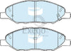 TEMB DB1819= PN2452 Front Pads For Mazda Nissan Mitsubishi