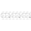 TEMB DB2088= PN0538 Rear Pads For Hyundai Kia Ssangyong