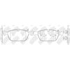BREMTEC BT2111EL= PN0571 Front Pads For Volvo