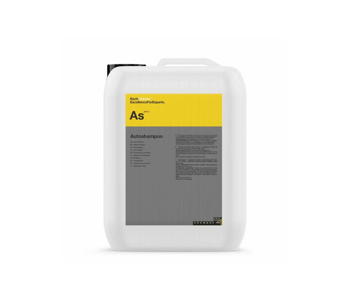 As. Autoshampoo vehicle shampoo 210kg