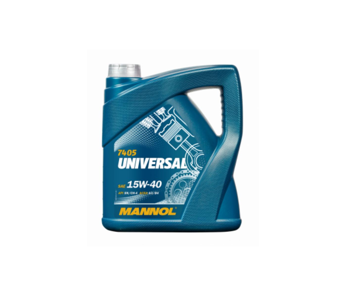 MANNOL 7405 4L Universal 15W-40 SN/CH-4 A3/B4 ESTER