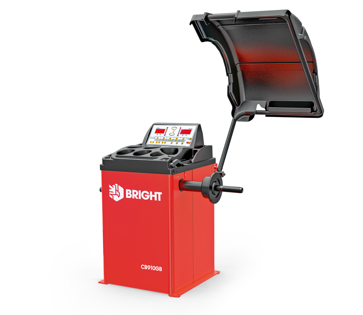 BRIGHT CB910GB 240V/SINGLE PHASE WHEEL BALANCER ***WITH MOTOCYCLE ADAPTOR***