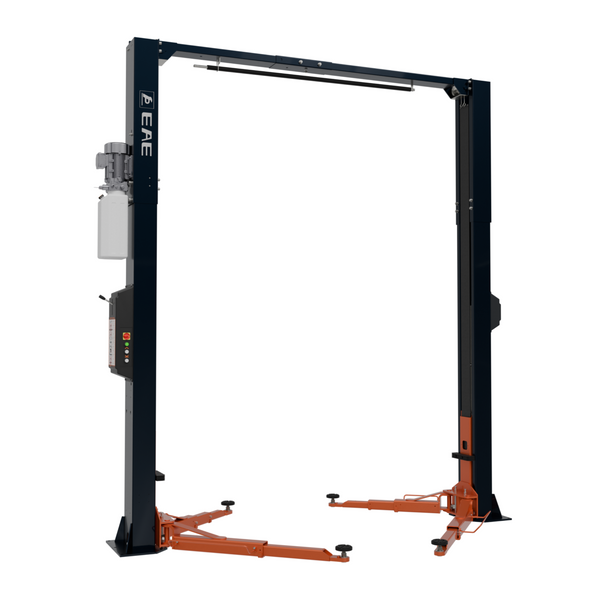 STEL/EAE-C10M 230V/1PH| 2 Post Hoist clear floor 4.2T One side manual release