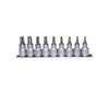 Teng 9pc 1/2in Dr. TPX Bit Socket Set 20-60