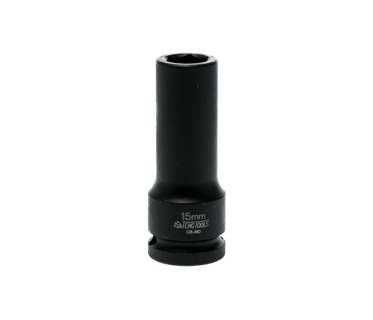 Teng 1/2in Dr. Deep Impact Socket 15mm DIN