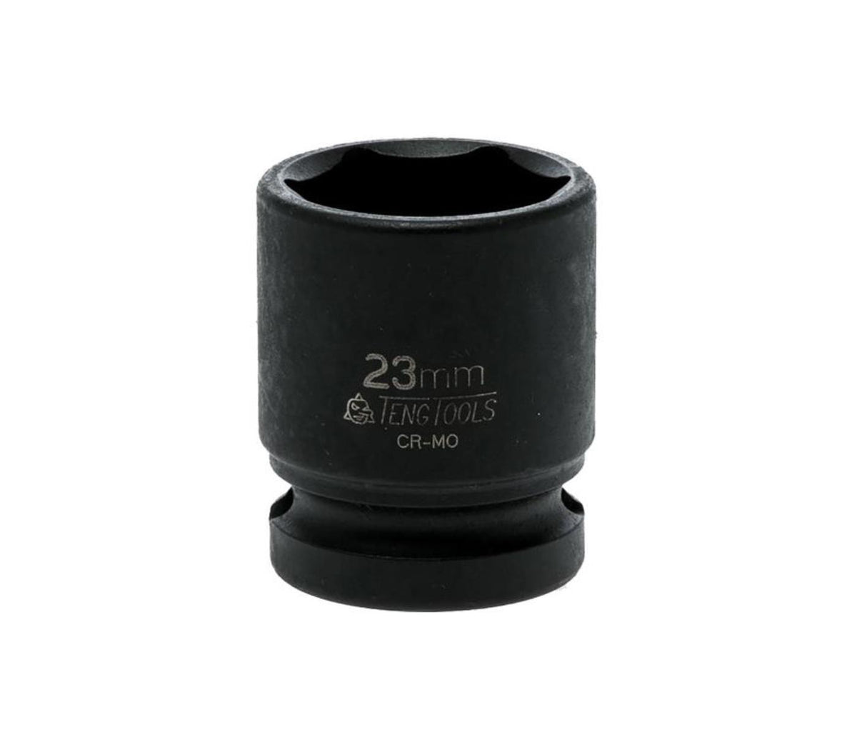 Teng 1/2in Dr. Impact Socket 23mm DIN