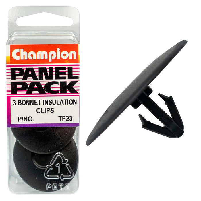 Champion Bonnet Insulation Clip 35mm HD x 14mm -1pk